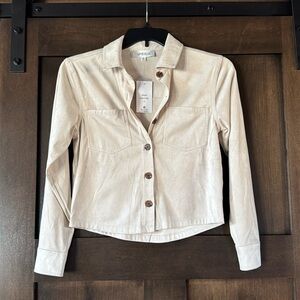 Hippie Rose Faux Suede Jacket